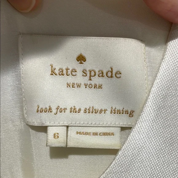 Kate Spade | Black and White Pleated Mini Dress - Picture 4 of 6